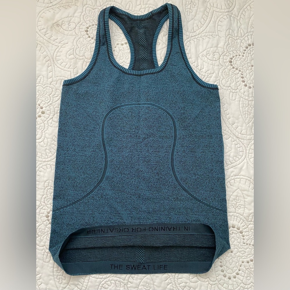 Nwot Lululemon Swiftly Tech Racerback Size 8 Capr… - image 4